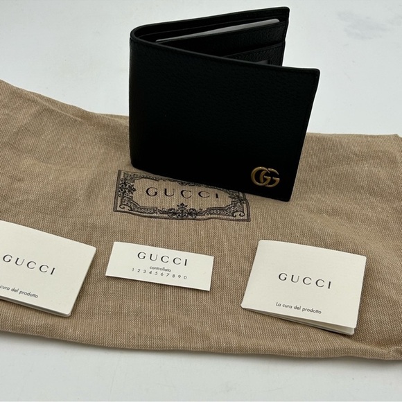 Men’s Gucci, Marmont bifold leather wallet made in Italy - Picture 8 of 8